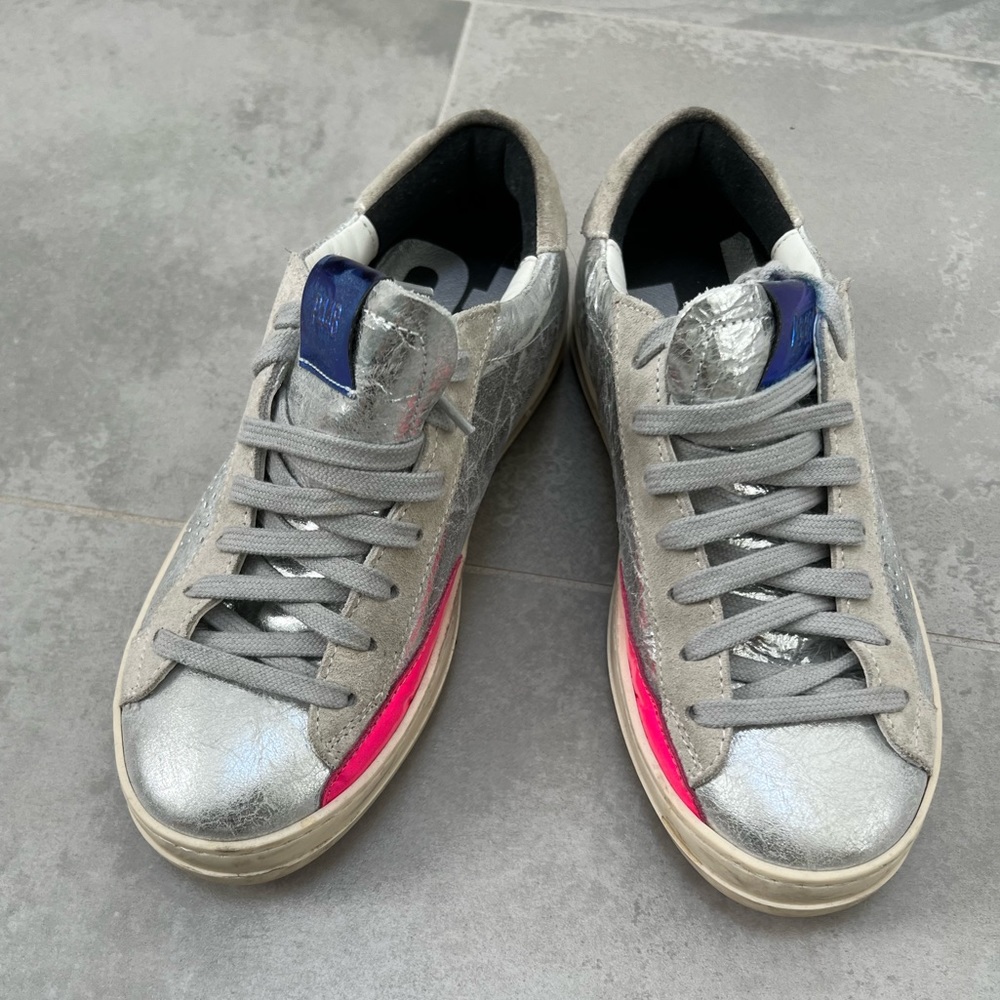 GUC P448 Metallic John Shoes Size 36 Womens 6.5